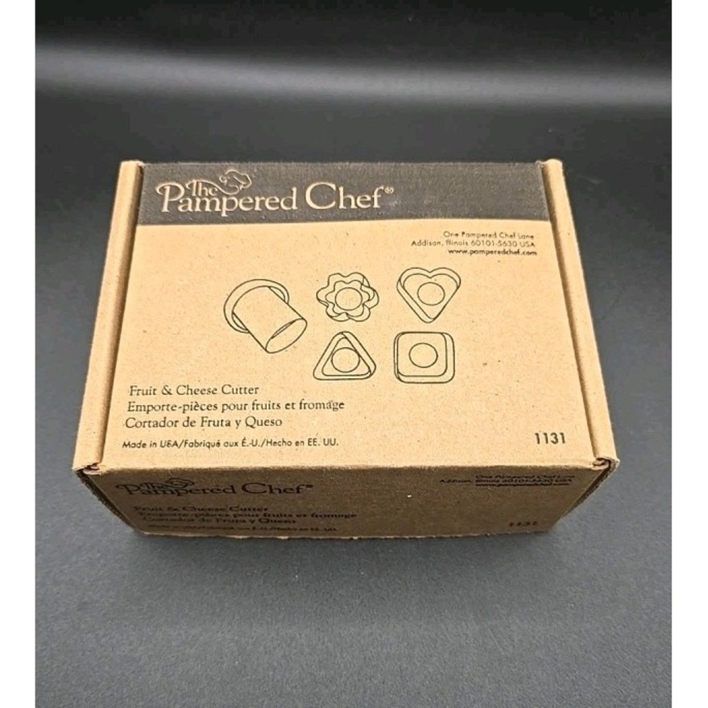 Pampered Chef Fruit And Cheese Cutter #1131 Used Kitchen Gadget Parties